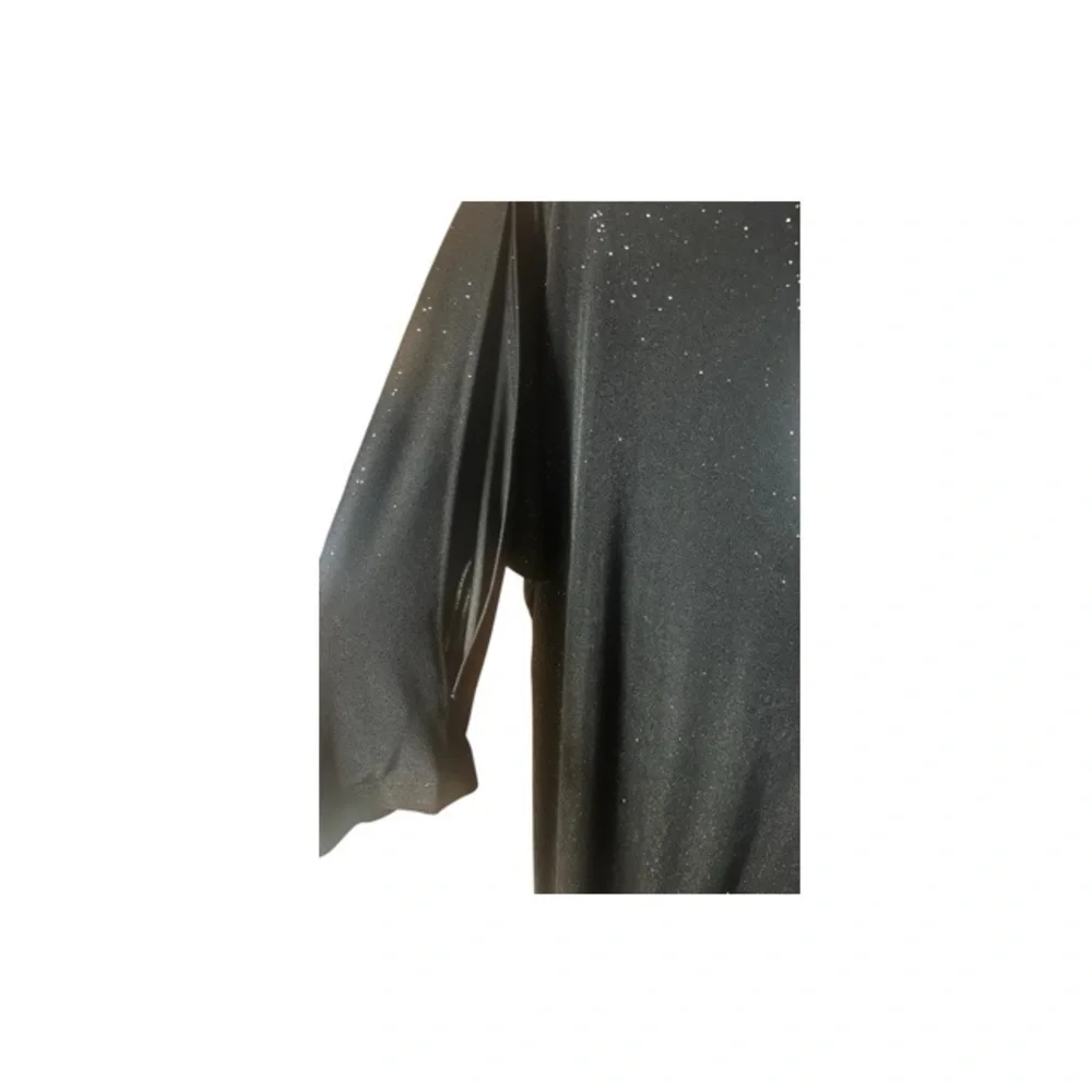 Ronni Nicole black fabric